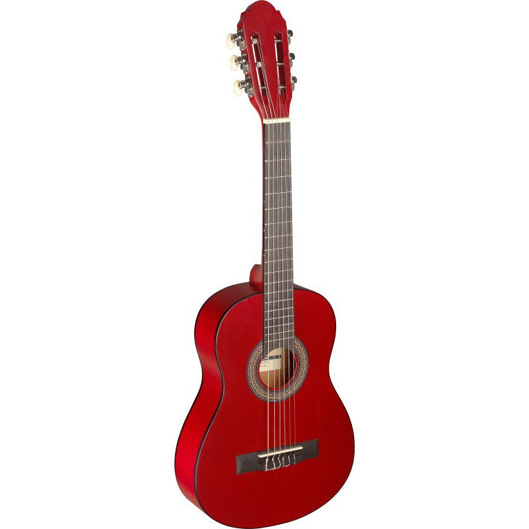 C405MRED 1/4 Linden Classic Guitar/Red