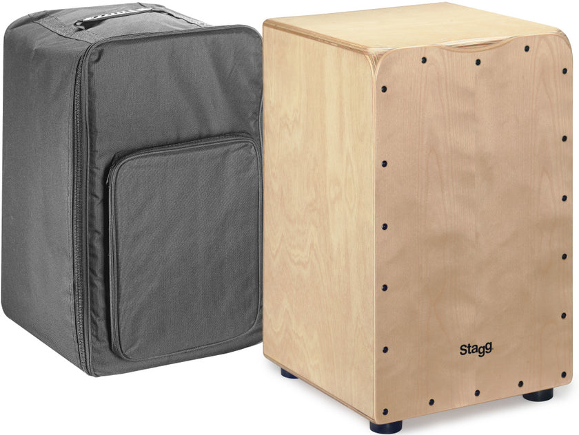 CAJ-50M-N Medium Sized Natural Cajon+Bag