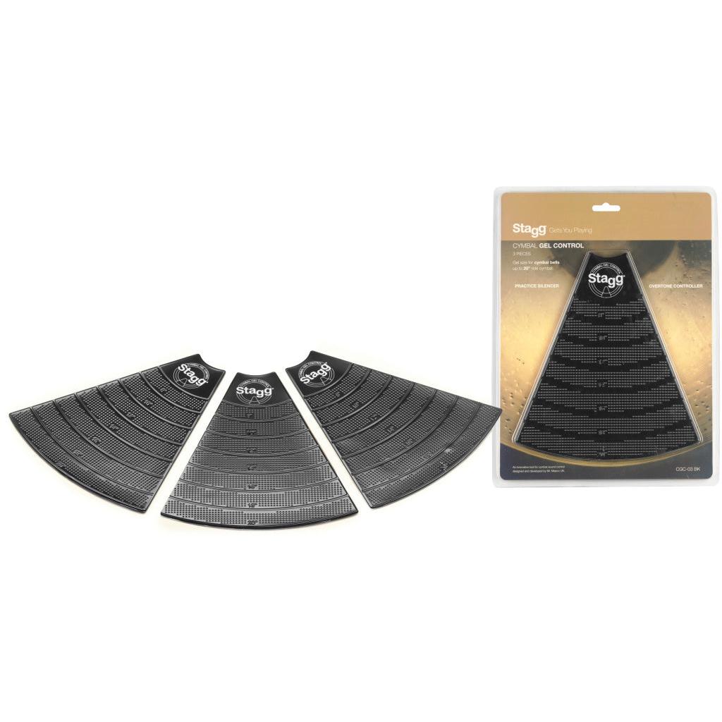 CGC-03BK Cymb.Gel Control/3 Damper Pads