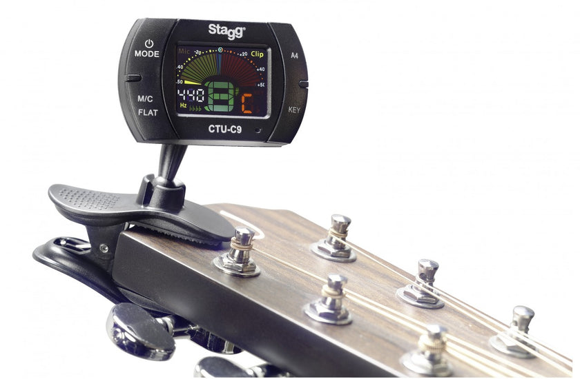 CTU-C9 Clip Tuner Chromatic W/ Micro