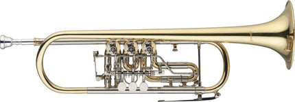 LV-TR4605 Trumpet W/Rotary Valves,Lac+Sc