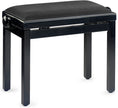 PB39BKPSVBK Black Pianobench,Highgloss+Top