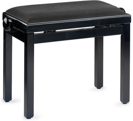 PB39BKPSVBK Black Pianobench,Highgloss+Top