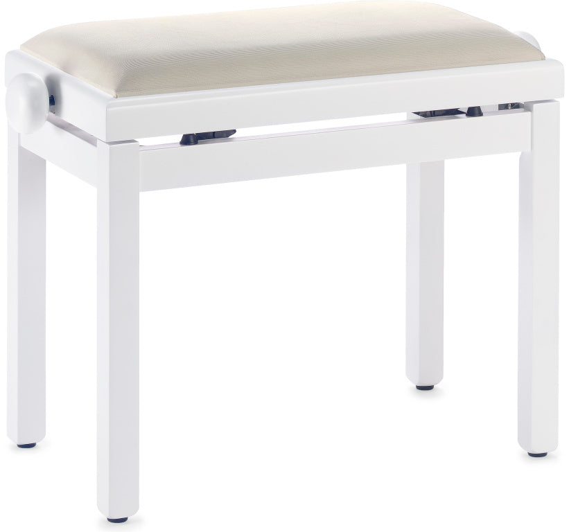 PB39WHMVBE White Bench Mat+Beige Velvetop