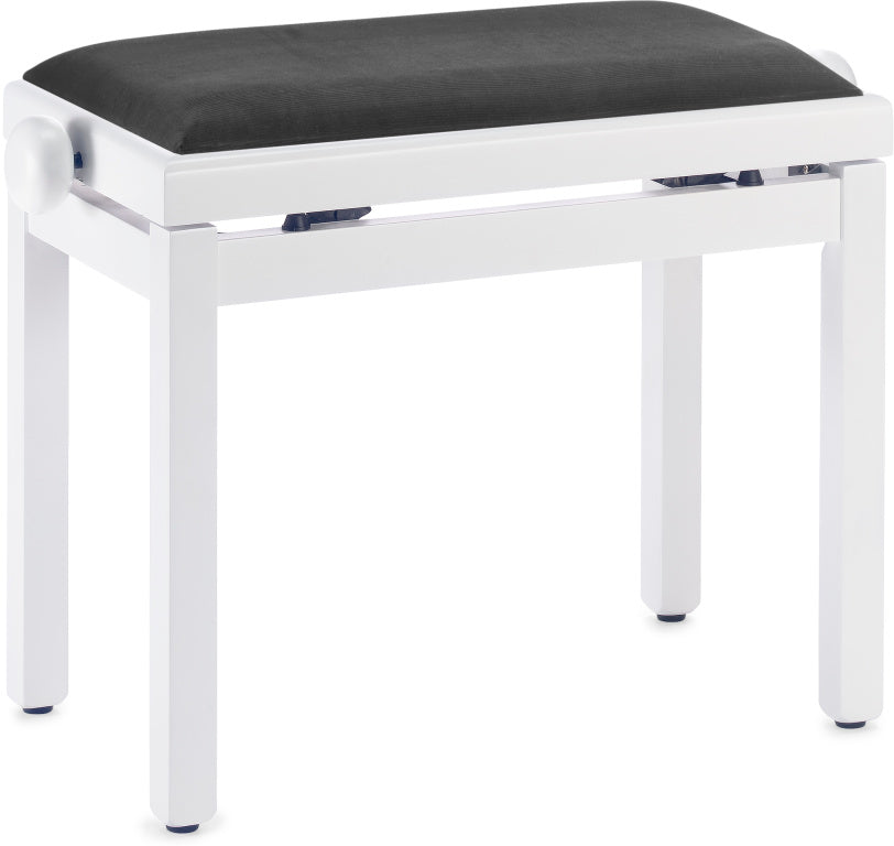 PB39WHMVBK White Bench Mat+Bk Veltop