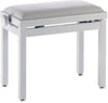 PB39WHPVWH White Bench Glos+White Vel Top