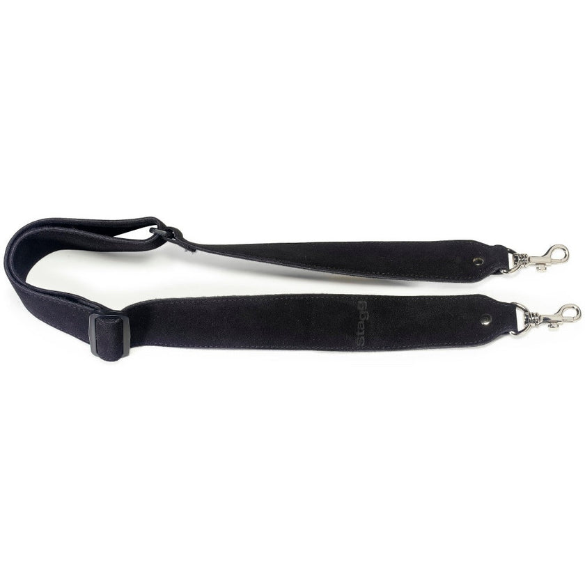SDS-BANJOBLK Banjo Suede Strap-Black