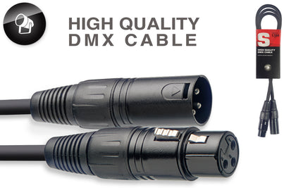 SDX1,5-3 1,5M/5F Dmx Cable Xlrf-Xlrm 3P
