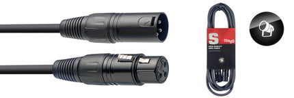 SDX5-3 5M/16Ft Dmx Cable Xlrf-Xlrm 3P
