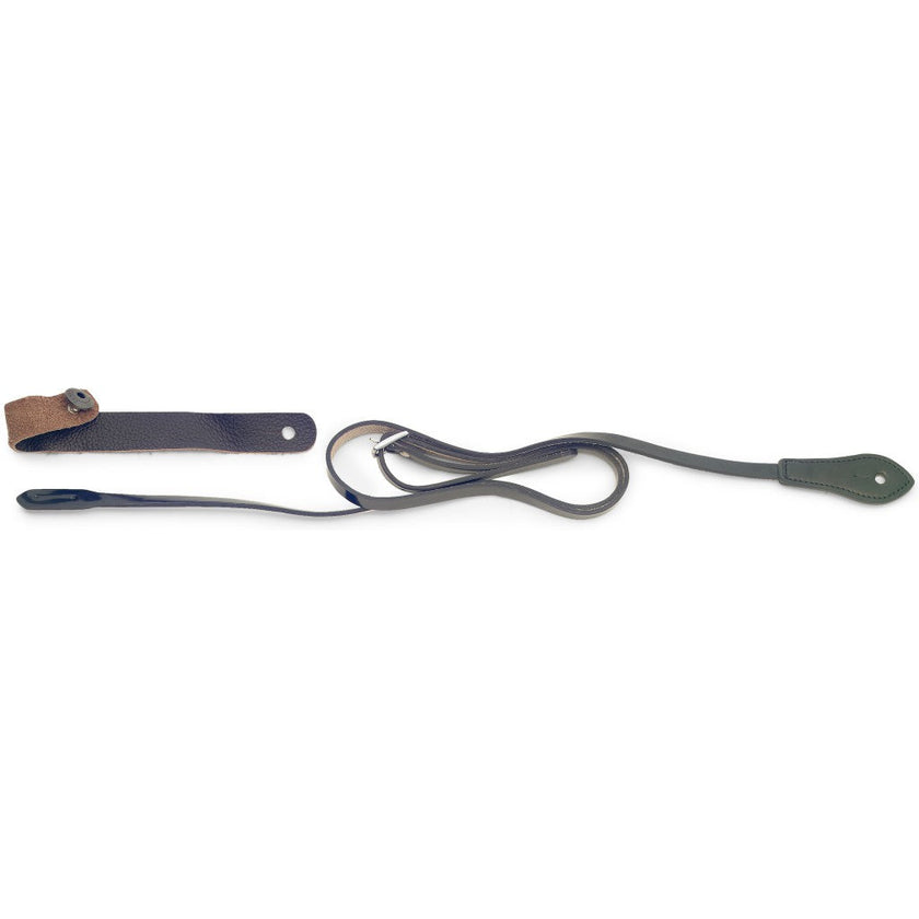 SL-MANDOLBK Mandolin Strap Leath Black