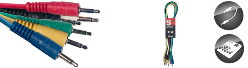 SPC060MJE 6P-60Cm/2Ft Patch Cbl Mini Plg