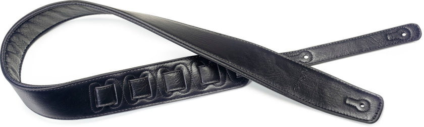 SPFL30BLK Pad.Leather-Style Strap-Black