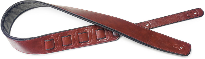 SPFL30RED Pad.Leather-Style Strap- Red