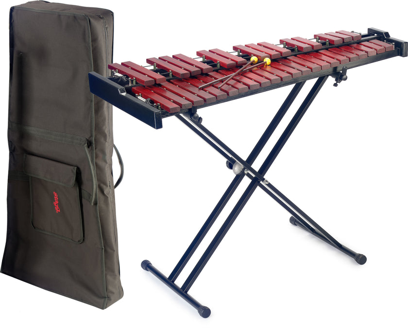 XYLO-SET37HG Xylophone 37 Pro.+ Stand & Bag