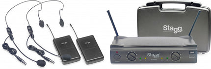 SUW50HHEGEU UHF WIRLSS 2HEADST.863.8-864.5