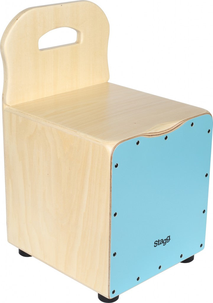 CAJ-KID-BL KID CAJON BLUE+BACK REST