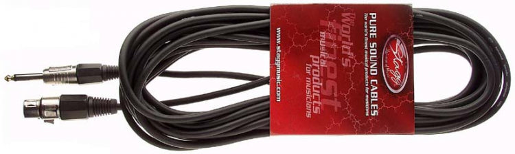 MC-10XJ PH 10M Mike Cable Xlr/Jack, D.6Mm