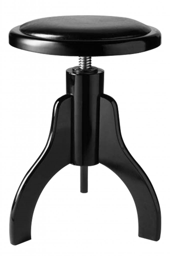 PS35BKPSBK Black Pianostool Black Vinyl
