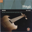 BA-4505 4-Str Bass Set/Ni Rnd Wd/Med