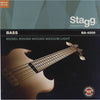 BA-4505 4-Str Bass Set/Ni Rnd Wd/Med