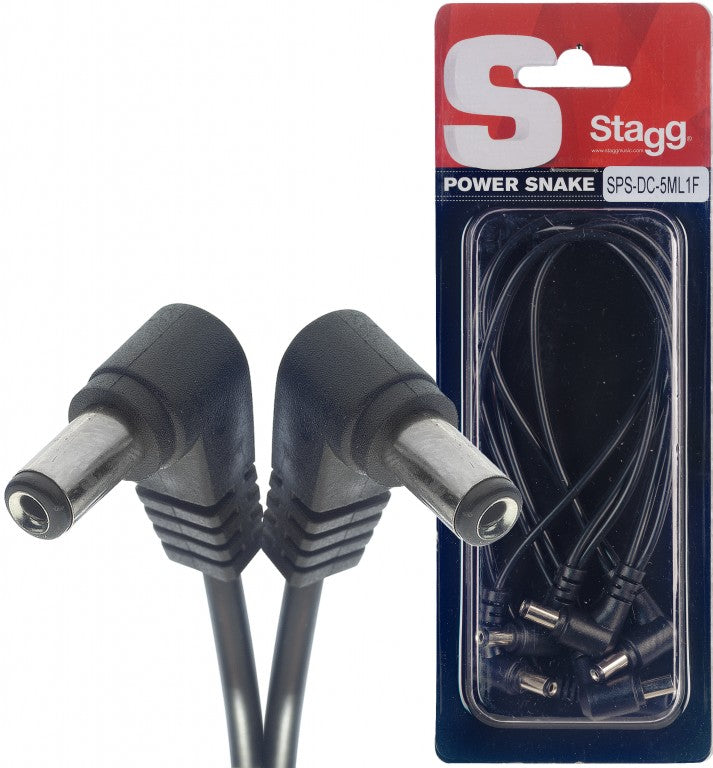 SPS-DC-5ML1F 5-Effect Pedal Dc Supply Cable