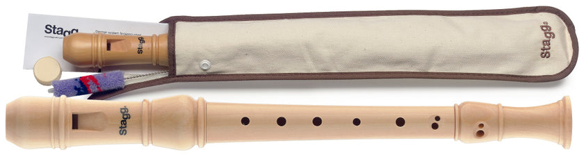 REC3-BAR/WD Recorder Sopr.Baroq.Maple.Bag