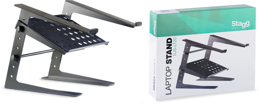 DJS-LT20 Dj Pro Laptop Stand+Xtra Shelf
