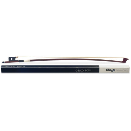 BOVNC3/4 3/4 Cello Bow W/Horsehair