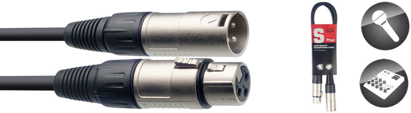 SMC060 60Cm/2Ft Mike Cable Xlrf-Xlrm