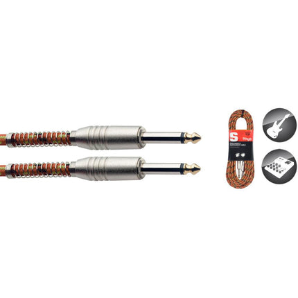 SGC6VTOR 6M/20Ft Vintweed Cable-Orange