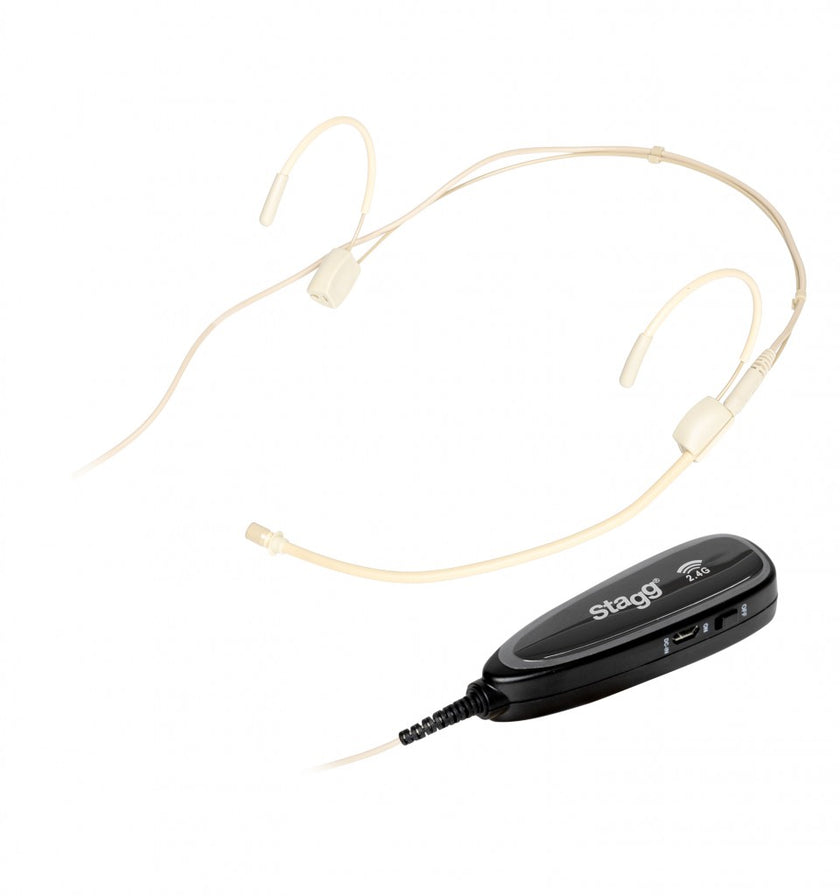 SUW12H-BE 2.4Ghz Uhf Beige Headset Set