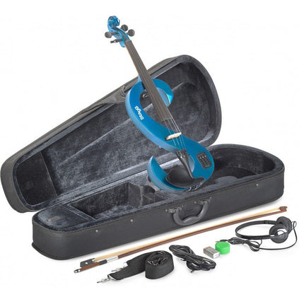 EVN4/4MBL Elec.Vln&Hdphone+Softcase/Mtbl