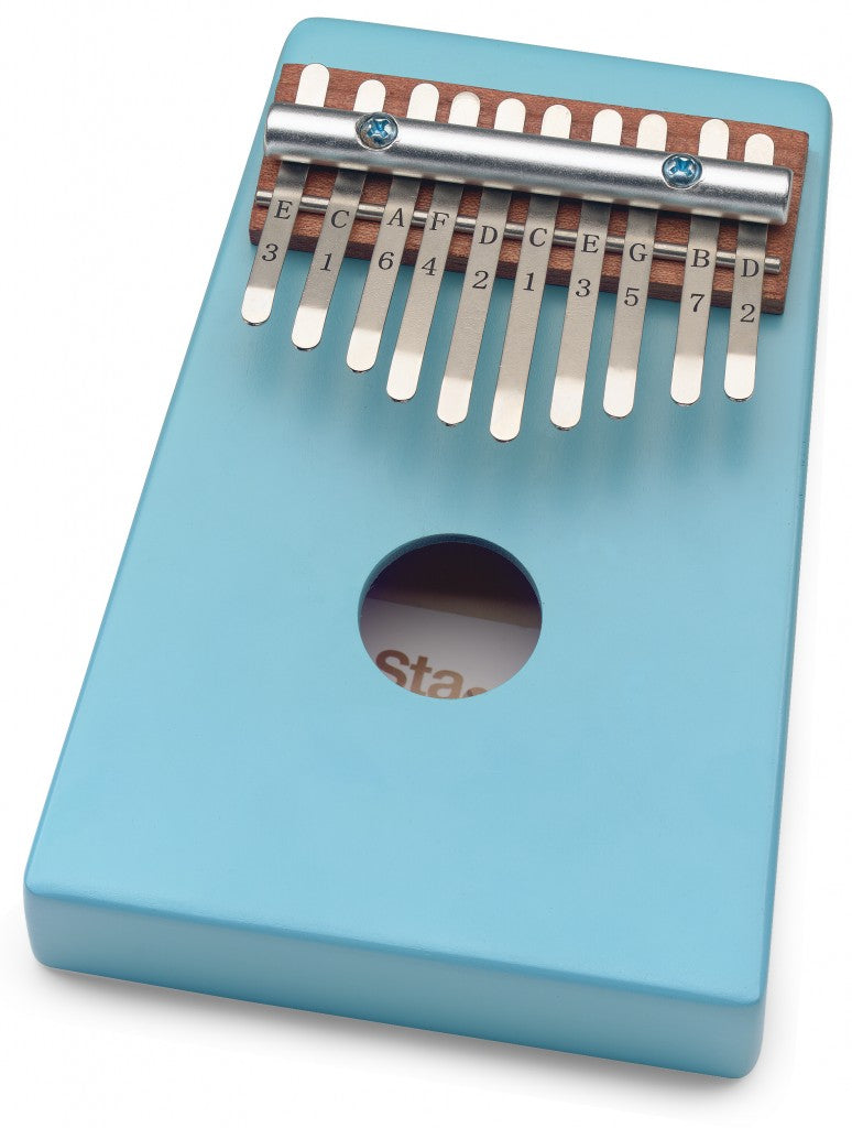 KALI-KID10-BL KID KALIMBA 10 KEYS BLUE