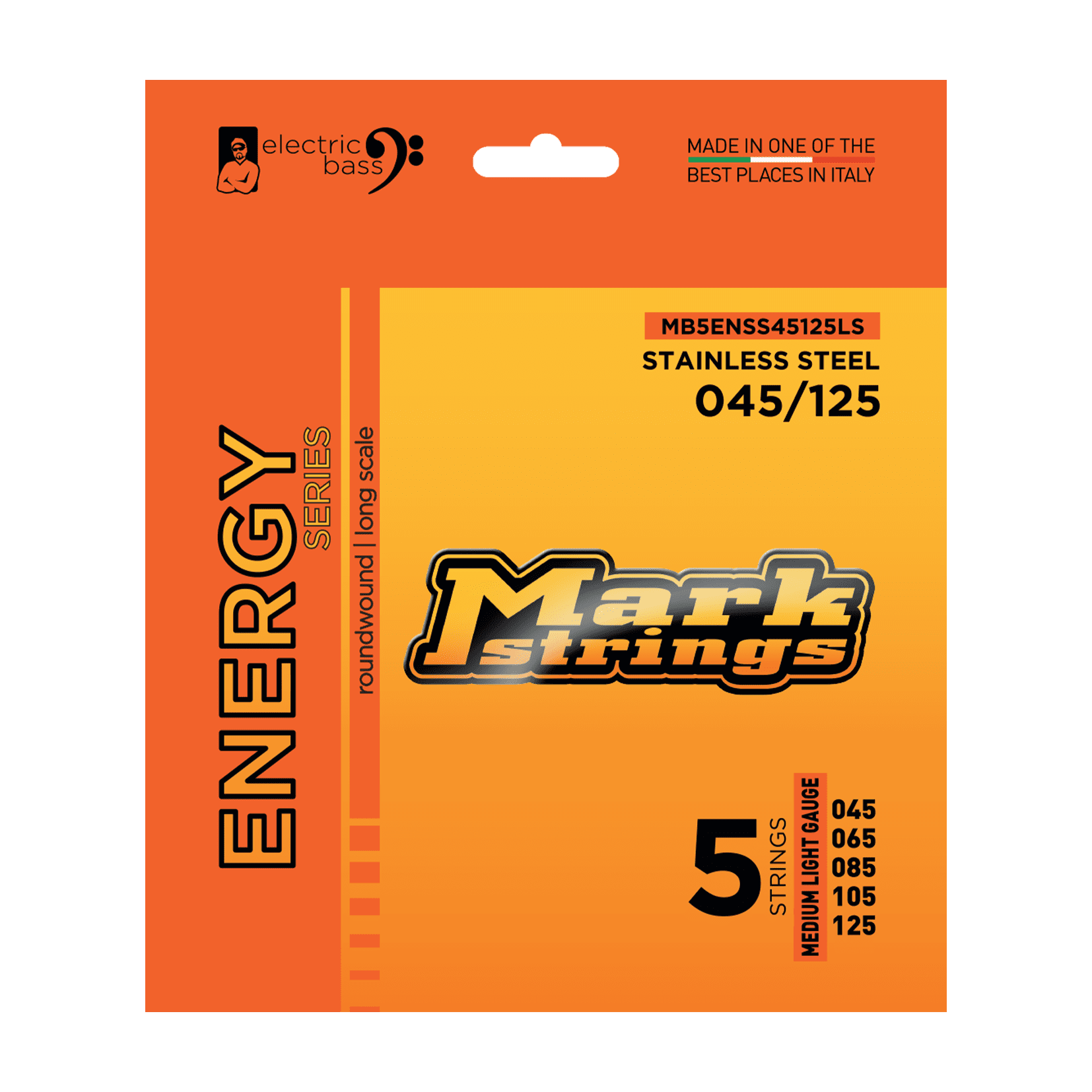 MB Energy Bass Stainless - 045 065 085 105 125