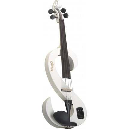 EVN4/4WH Elec.Vln&Hdphone+Sf Case/White