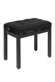 PB36BKMVBK Black Pianobench Mat+Velvettop