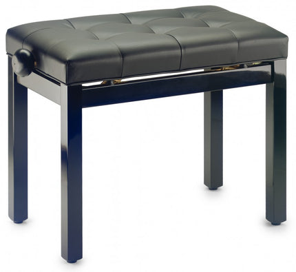 PB36BKPSBK Black Bench Highgloss+Topvinyl