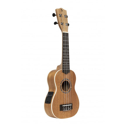 US-30E Electric Soprano Uke Maho+Bag