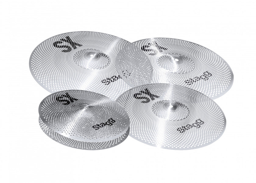 SXMSET Silent Practice Cymbal Set+Bag