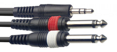 SYC2/MPSB2PE 2M/6Ft Split Mld Minst.Pl-2Plg