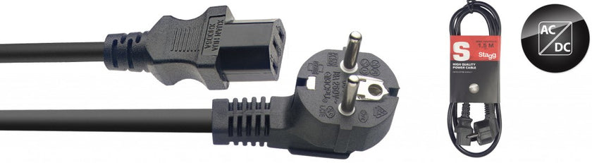 SPW1,5IECFPEU15 1,5M-1,5/5Ft-16A Iec F-Schuko