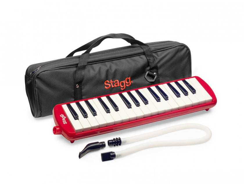 MELOSTA37RD Melodica Red 37Kys+Mthp+Tb+Bag
