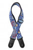 SWO-PSLY2BLU Woven Strap Paisley2 Blue