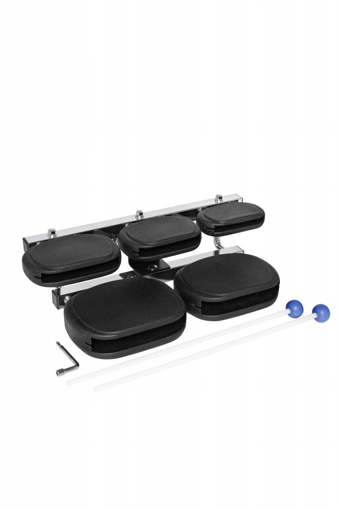 WB-SET5S Synthetic Temple Block Set 5Pc