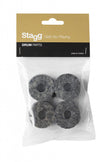 SPRF4-4 4 Pcs 20Mm Cymbal Felt Washer