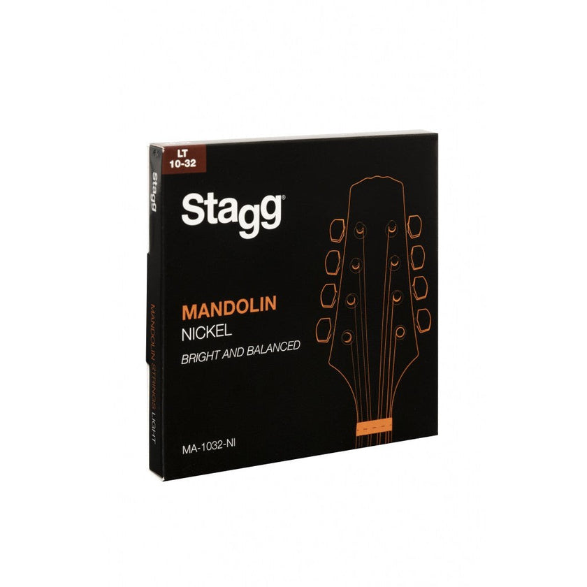 MA-1032-NI Mandolin 4-Str Set/Nickel/Lt