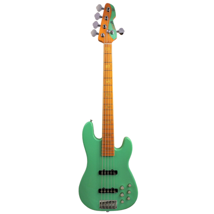 MB GV 5 Gloxy Bass Surf Green CR MP incl DLX Gigbag