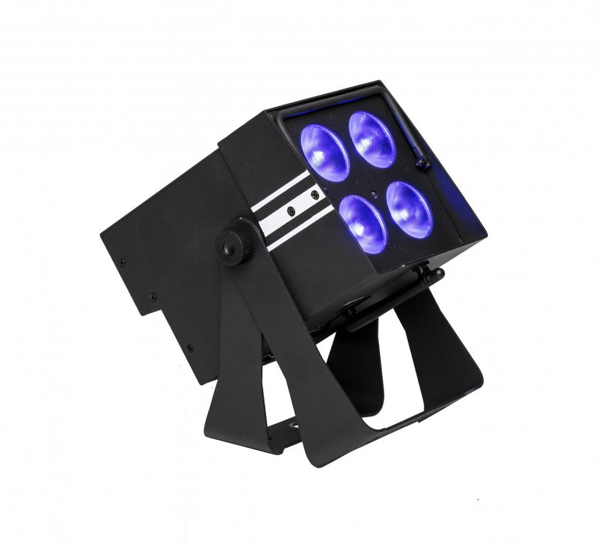 SLI BAT-48-0 EU+UK BATT.PAR 4X8W 5IN1