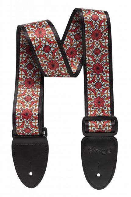 STEMANDALARED TERYLENE STRAP MANDALA Red