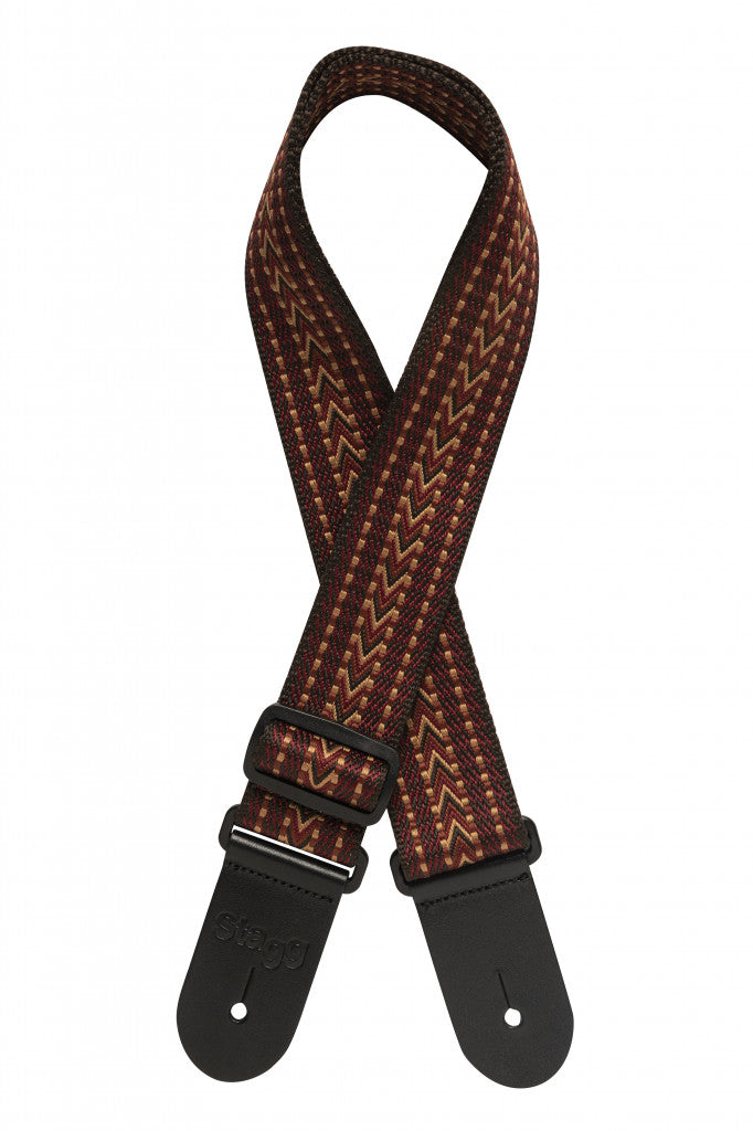 SWOCOTRAFRED Woven Cotton Strap Rafter Red